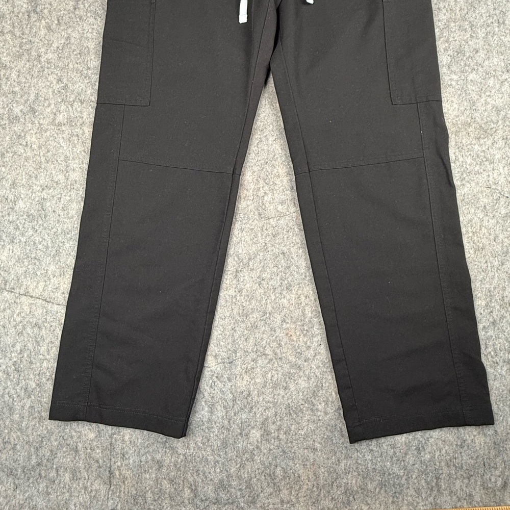 Figs Scrub Pants Mens Large Black Axim Cargo Bottoms Nurse Medical Technical‎ - Picture 3 of 10